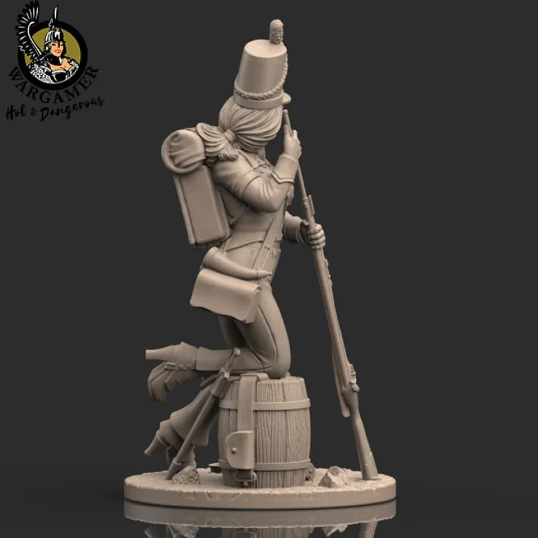 Hot & Dangerous: Katie from the 95th Riffle (54mm)