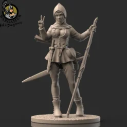Hot & Dangerous: Rosie, the Bowmen (54mm)