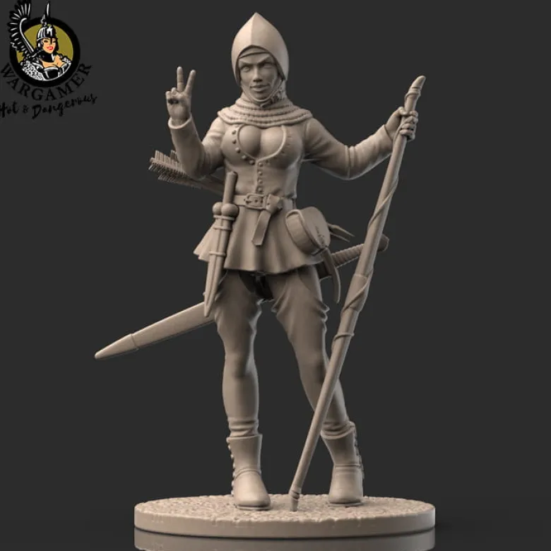 Hot & Dangerous: Rosie, the Bowmen (54mm)