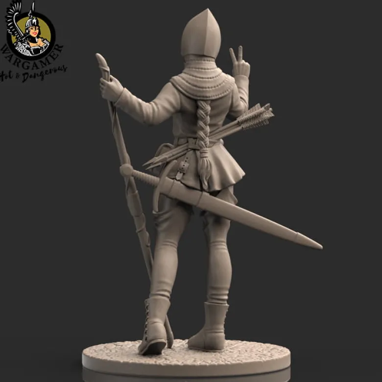 Hot & Dangerous: Rosie, the Bowmen (54mm)