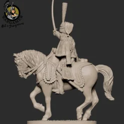 Hot & Dangerous: Victoria, the French Hussar (54 mm)