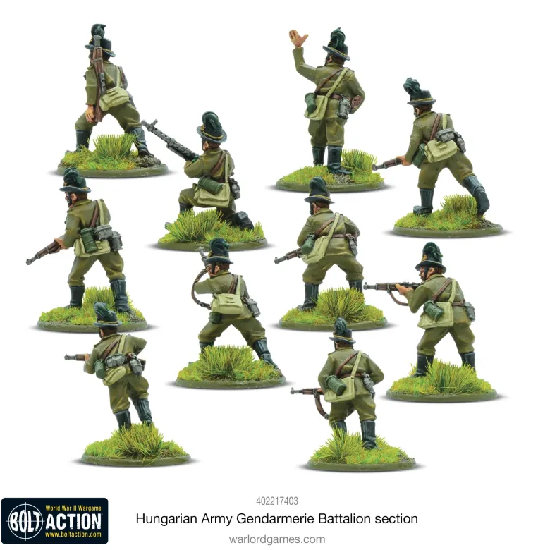 Hungarian Army Gendarmerie Battalion Section