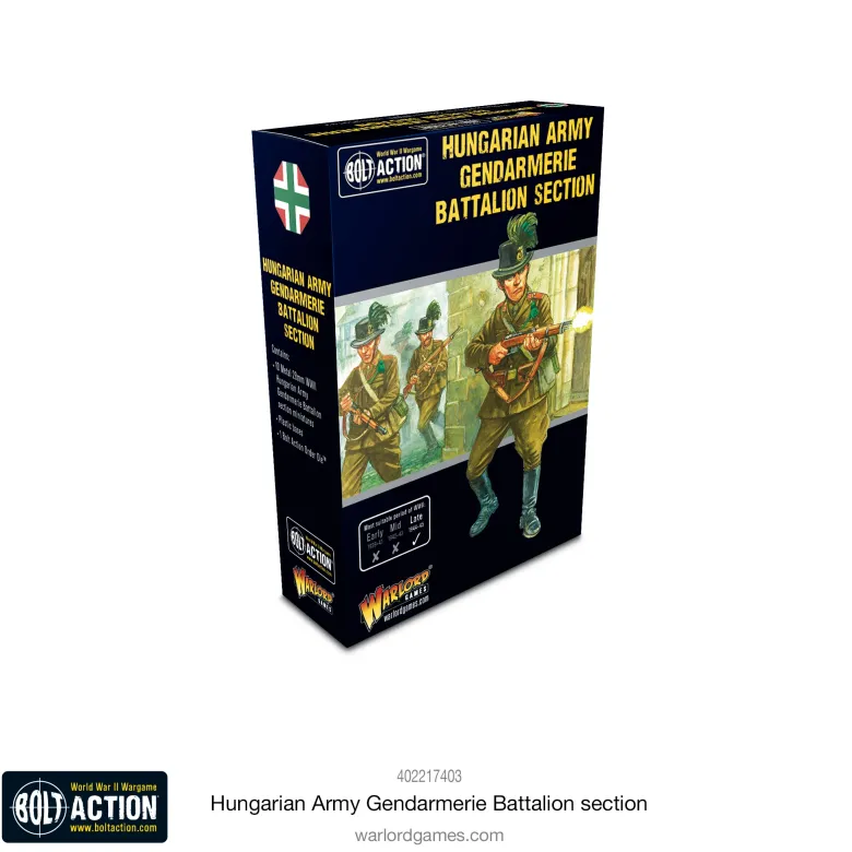 Hungarian Army Gendarmerie Battalion Section