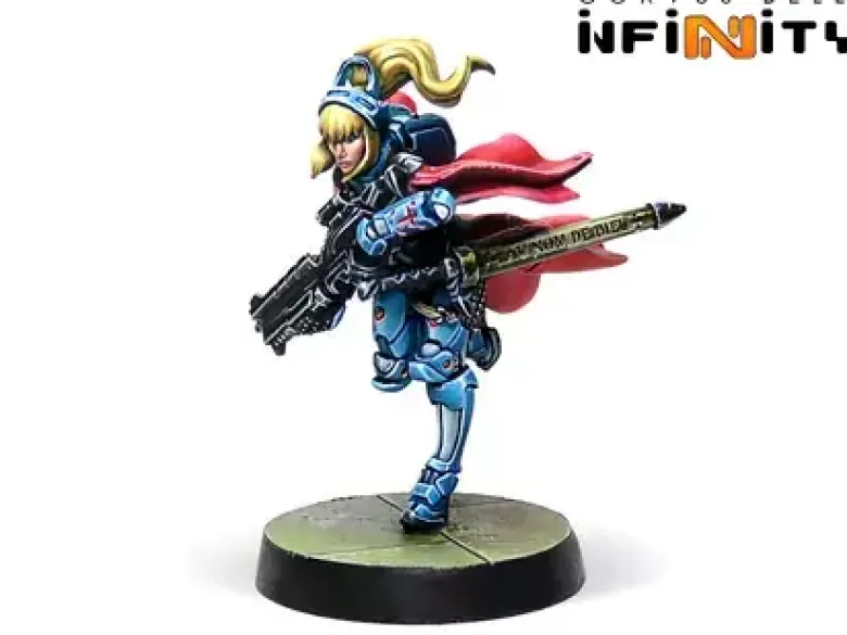 Infinity: PanOceania Hero, Jeanne d'Arc 2.0 (Mobility Armor)