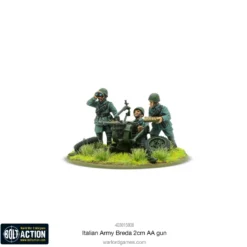 Italian Army Breda 2cm AA Gun