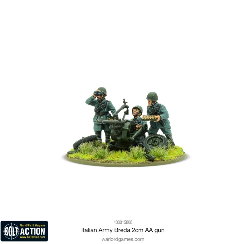 Italian Army Breda 2cm AA Gun