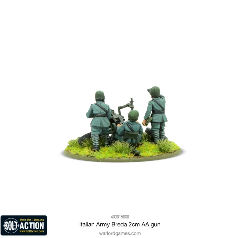 Italian Army Breda 2cm AA Gun