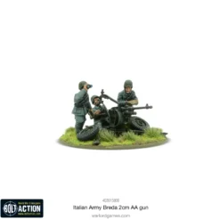 Italian Army Breda 2cm AA Gun