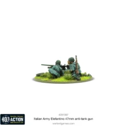 Italian Army Elefantino 47mm Anti-Tank Gun