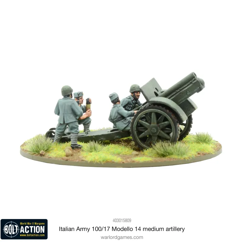 Italian Army 100/17 Modello 14 Medium Artillery