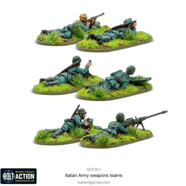 Italian Army Weapons Teams