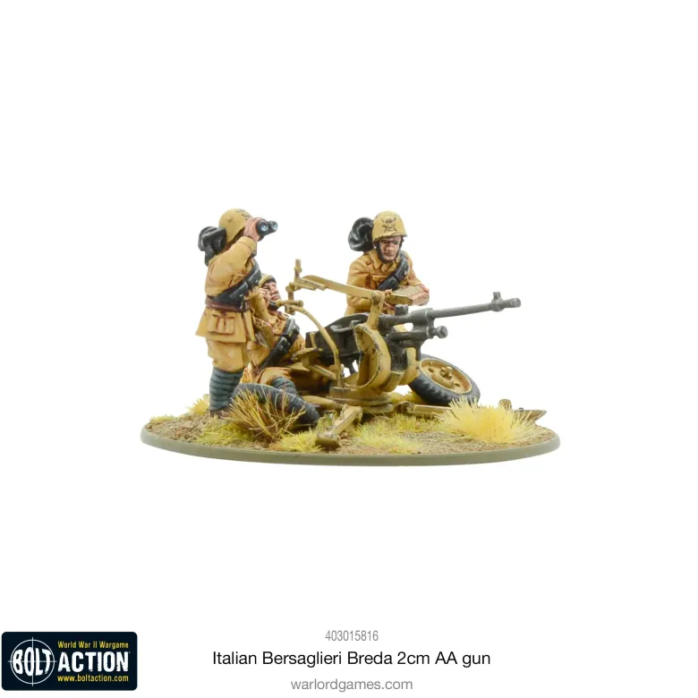 Italian Bersaglieri Breda 2cm AA Gun