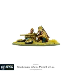 Italian Bersaglieri Elefantino 47mm Anti-Tank Gun