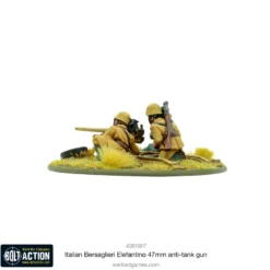 Italian Bersaglieri Elefantino 47mm Anti-Tank Gun