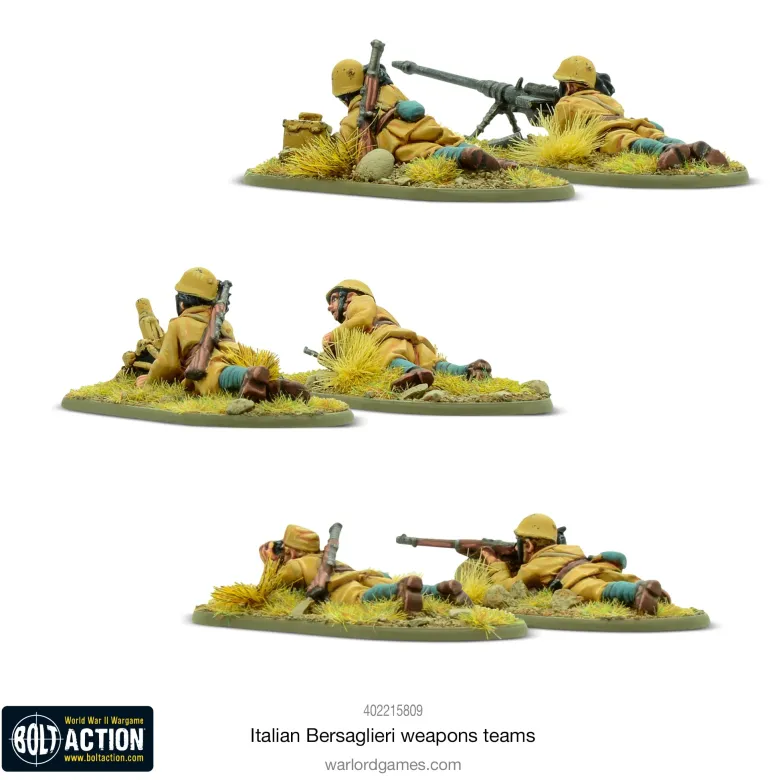 Italian Bersaglieri Weapons Teams