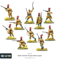 Italian Colonial Troops Infrantry Squad