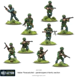 Italian Paracadutisti Paratrooper Infantry Section