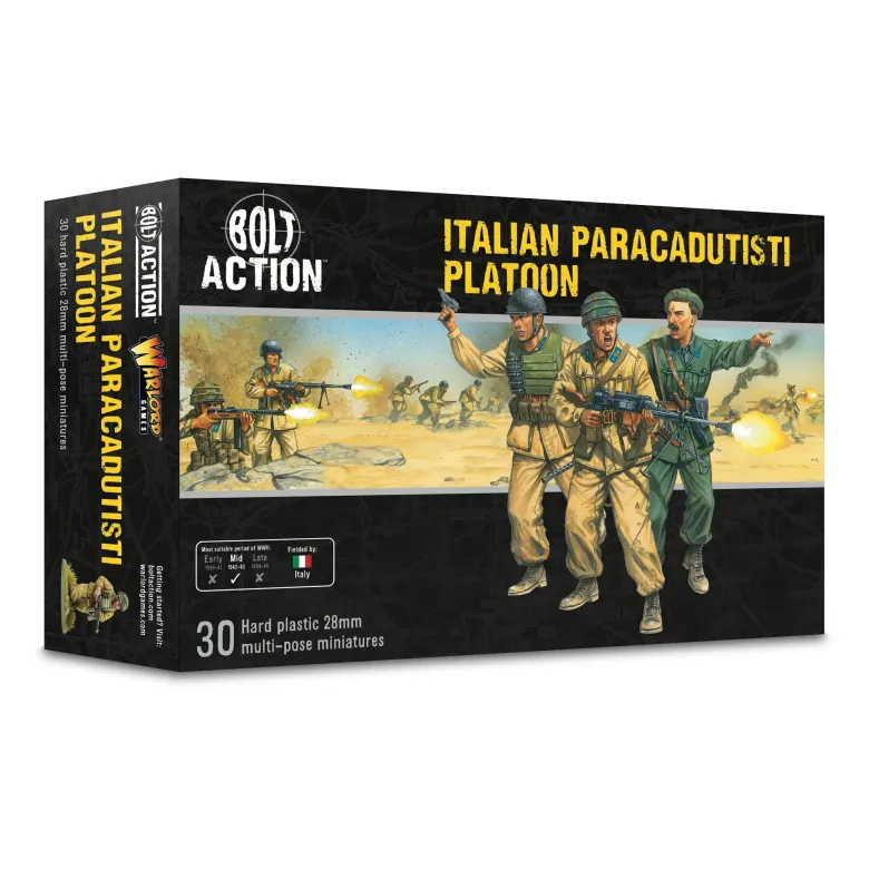 Italian Paracadutisti Platoon
