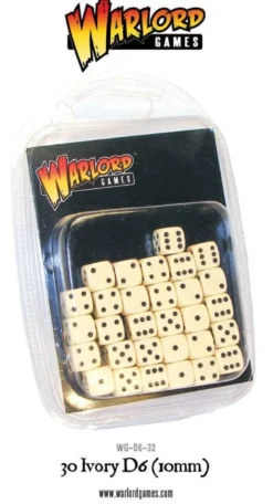 30 Ivory D6 (10mm)