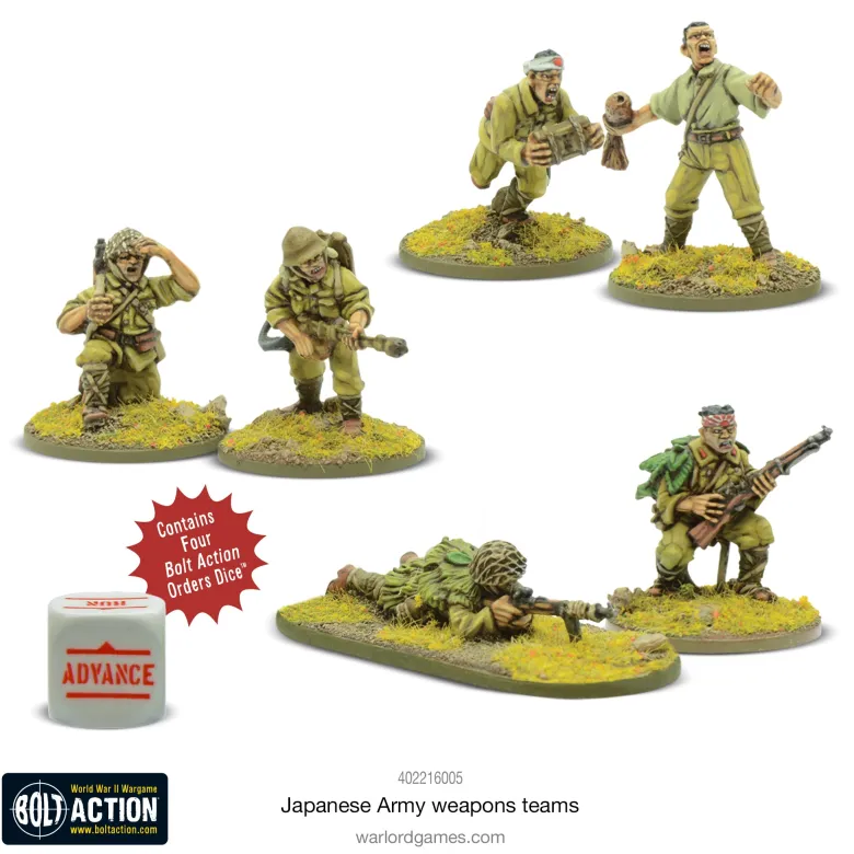 Japanese Army Weapons Teams