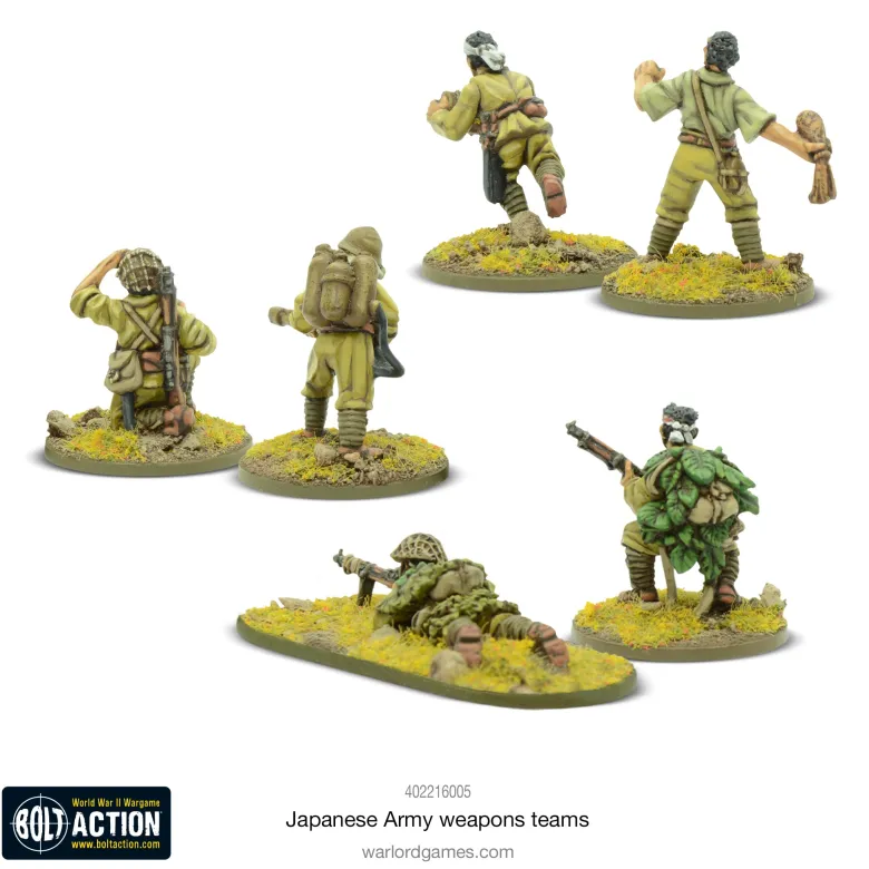 Japanese Army Weapons Teams