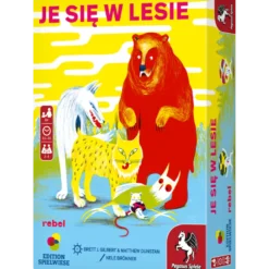 Je się w lesie