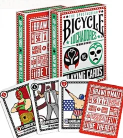 Karty Bicycle Luchadores