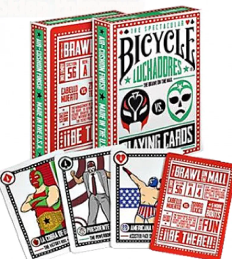 Karty Bicycle Luchadores