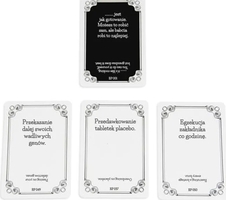Karty Dżentelmenów 5