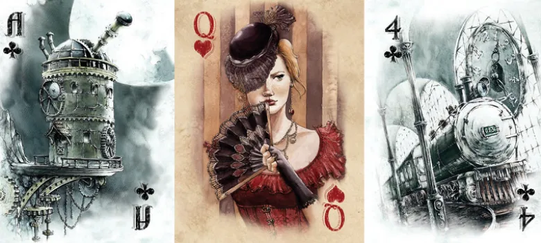 Karty do gry: Steampunk