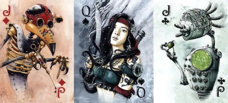 Karty do gry: Steampunk