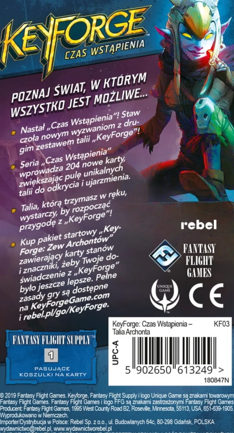 Keyforge: Czas Wstąpienia - talia Archonta