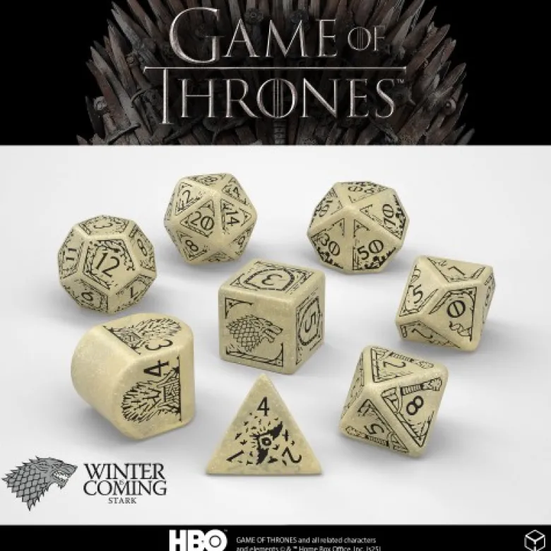 Kości Gra o Tron: ród Starków - Zestaw RPG