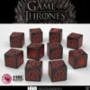 Kości Gra o Tron: ród Targaryenów - Zestaw K6