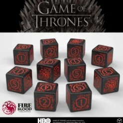 Kości Gra o Tron: ród Targaryenów - Zestaw K6