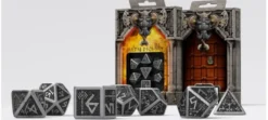 Kości Q-workshop Metalowe Krasnoludzkie