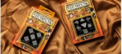 Kości RPG Metalowe Steampunk (7)