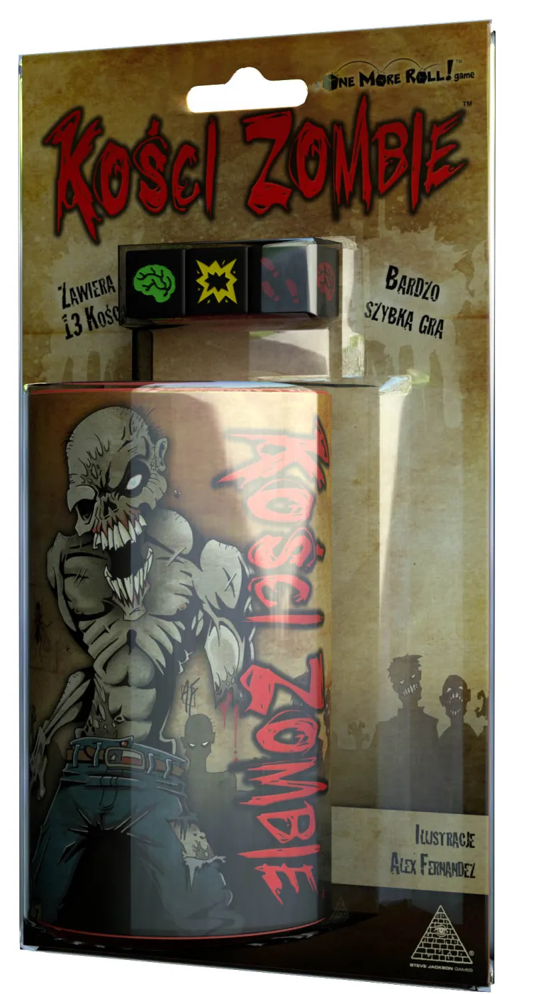 Kości Zombie - Gra Kościana