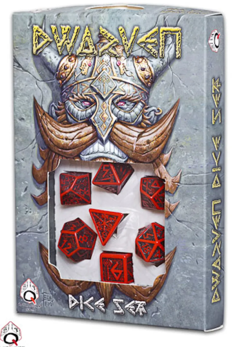Komplet Czerwono-czarny Krasnoludzki