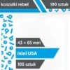 Koszulki na karty Rebel: Mini USA (43x65mm), 100 sztuk