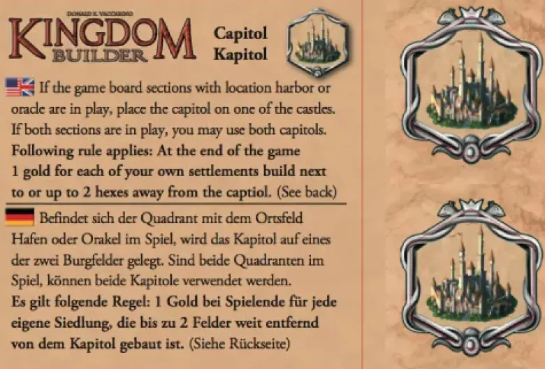 Królestwo w Budowie (Kingdom Builder): Kapitol