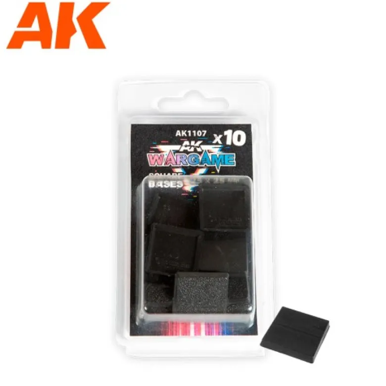 Kwadratowe Podstawki 25x25mm (10szt)