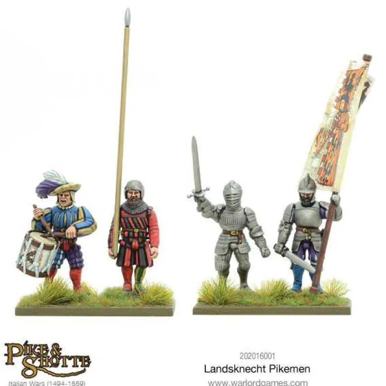 Landsknechts Pikemen