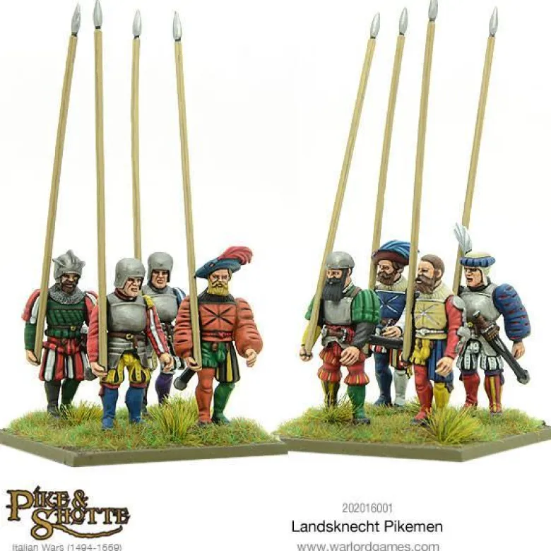 Landsknechts Pikemen
