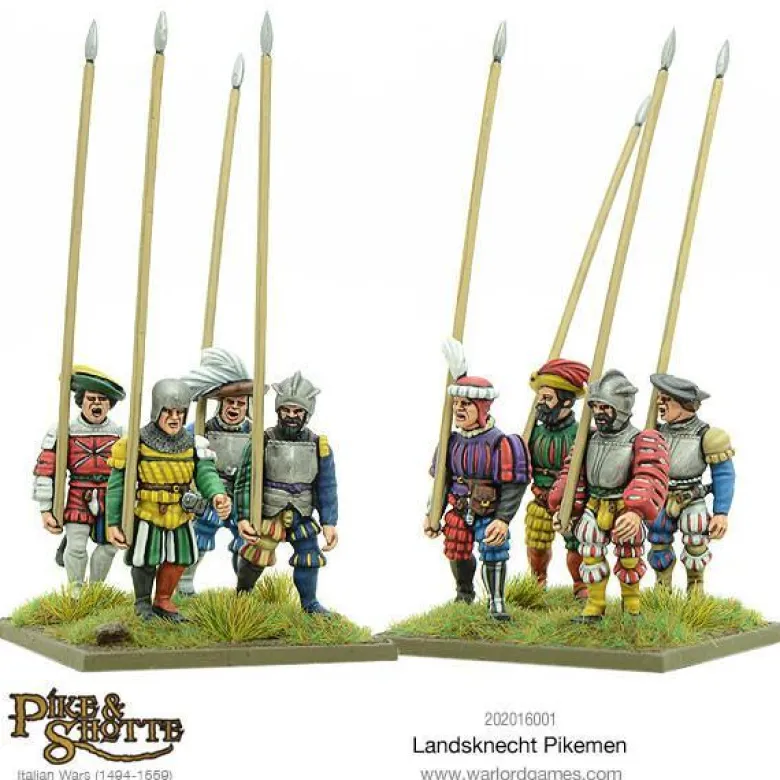 Landsknechts Pikemen
