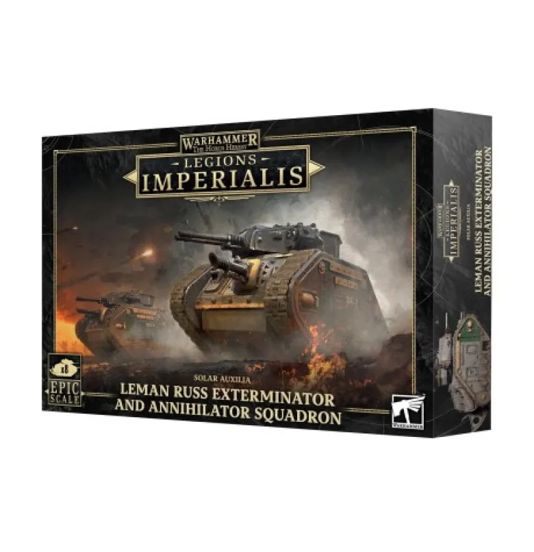 Legion Imperialis: Leman Russ Exterminator & Annihilator Squadron