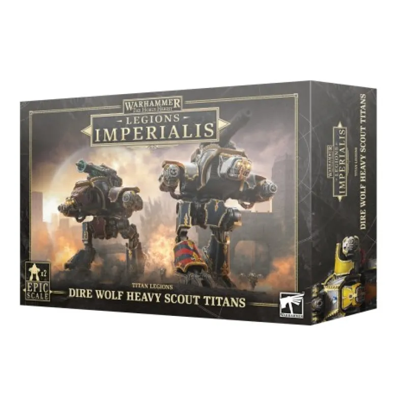 Legions Imperialis: Dire Wolf Heavy Scout Titans