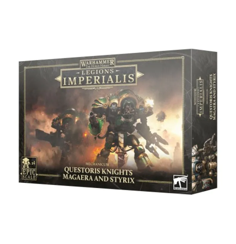 Legions Imperialis: Mechanicum - Questoris Knights Magaera and Styrix