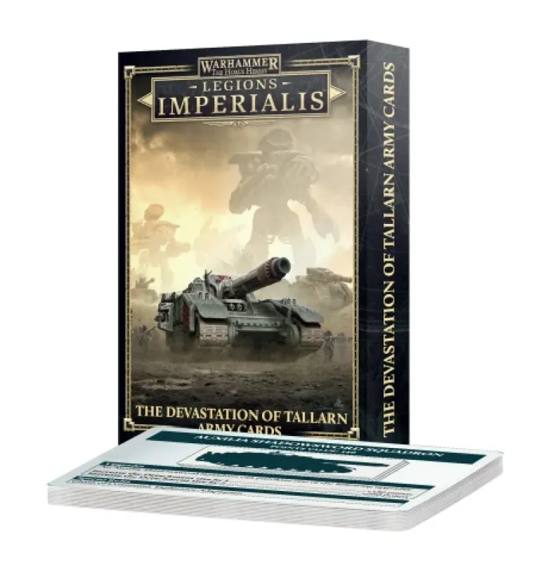 Legions Imperialis: The Devastation of Tallarn - Army Cards
