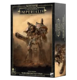 Legions Imperialis: Warlord Titan with Volkite Destructor and Macro-Gatling Blaster